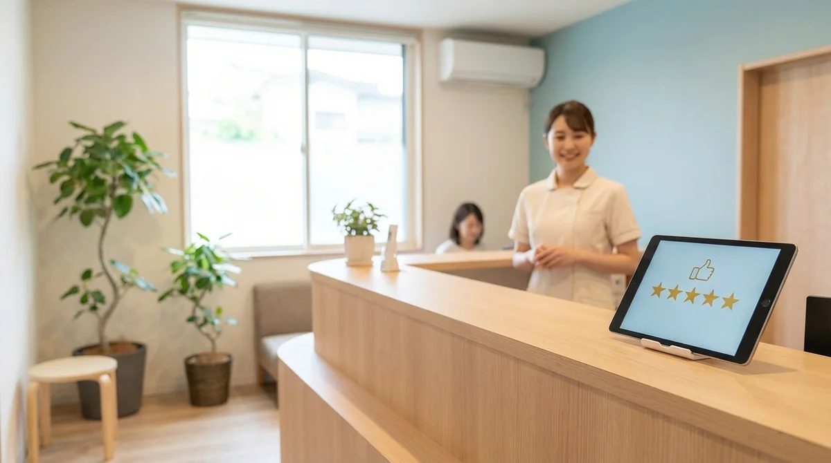 治療院の口コミ★4.9を実現！受付から施術まで患者満足度を最大化する接遇改善術