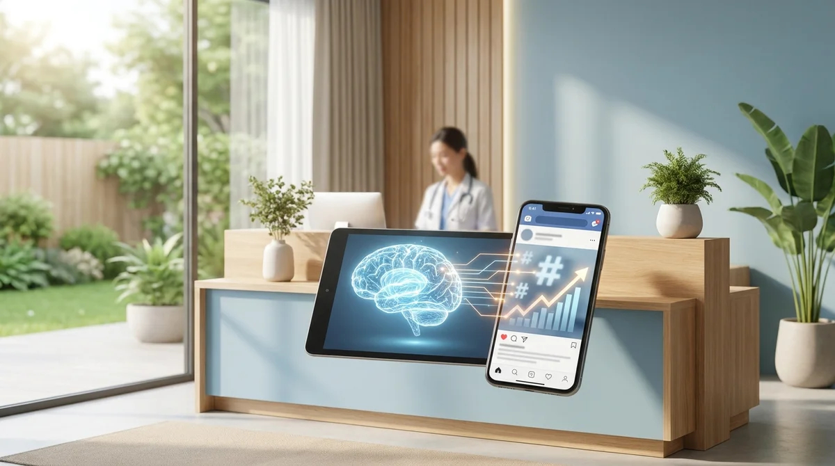 治療院のハッシュタグ戦略をAIで完全自動化！新患獲得率が3.4倍になった効率的Instagram運用術