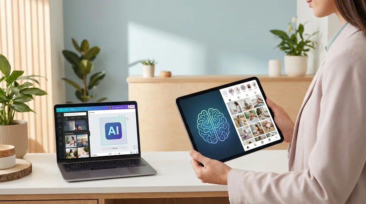 Canva×AI画像生成で治療院のInstagram投稿を劇的に変える方法