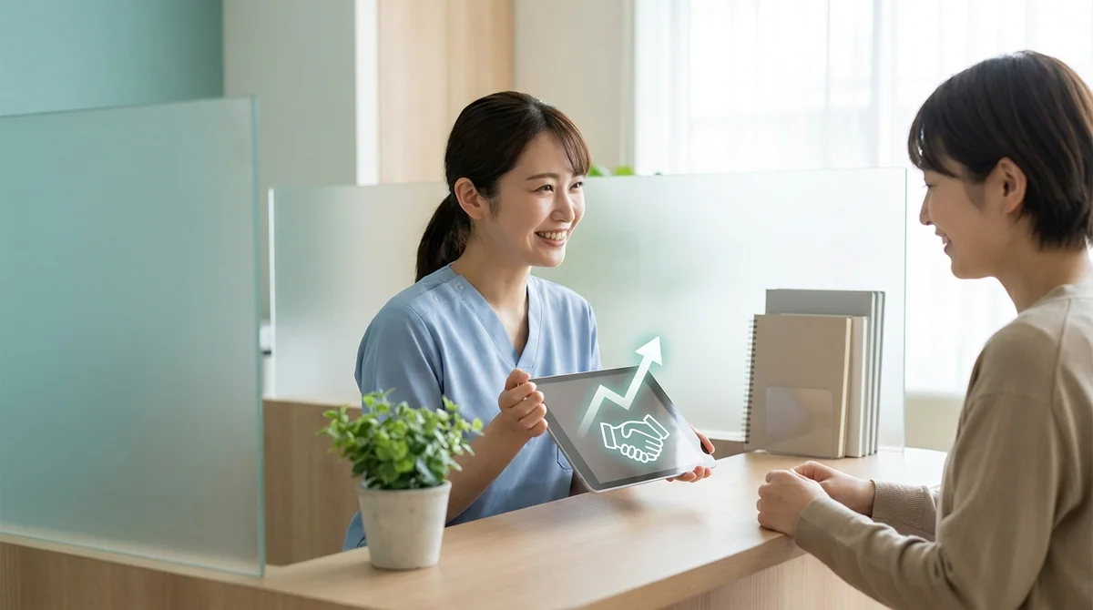 治療院の悪い口コミを激減させる接遇改善術！患者満足度を95%に引き上げた8つのコミュニケーション技術