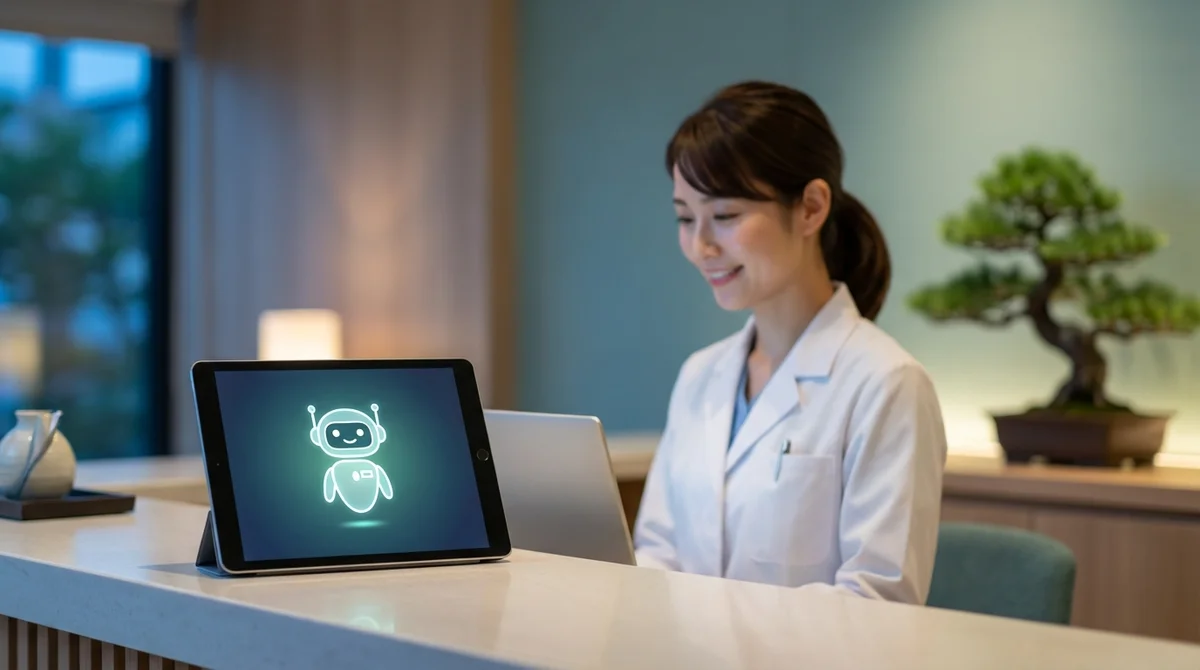 治療院の電話対応時間を75%削減！AIチャットボット導入で夜間問い合わせも自動化する完全攻略法