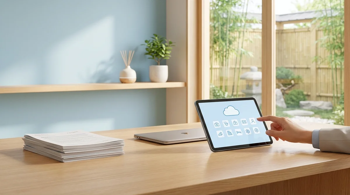 治療院の税務申告準備を月40時間短縮！経理効率化を実現するクラウドツール活用術