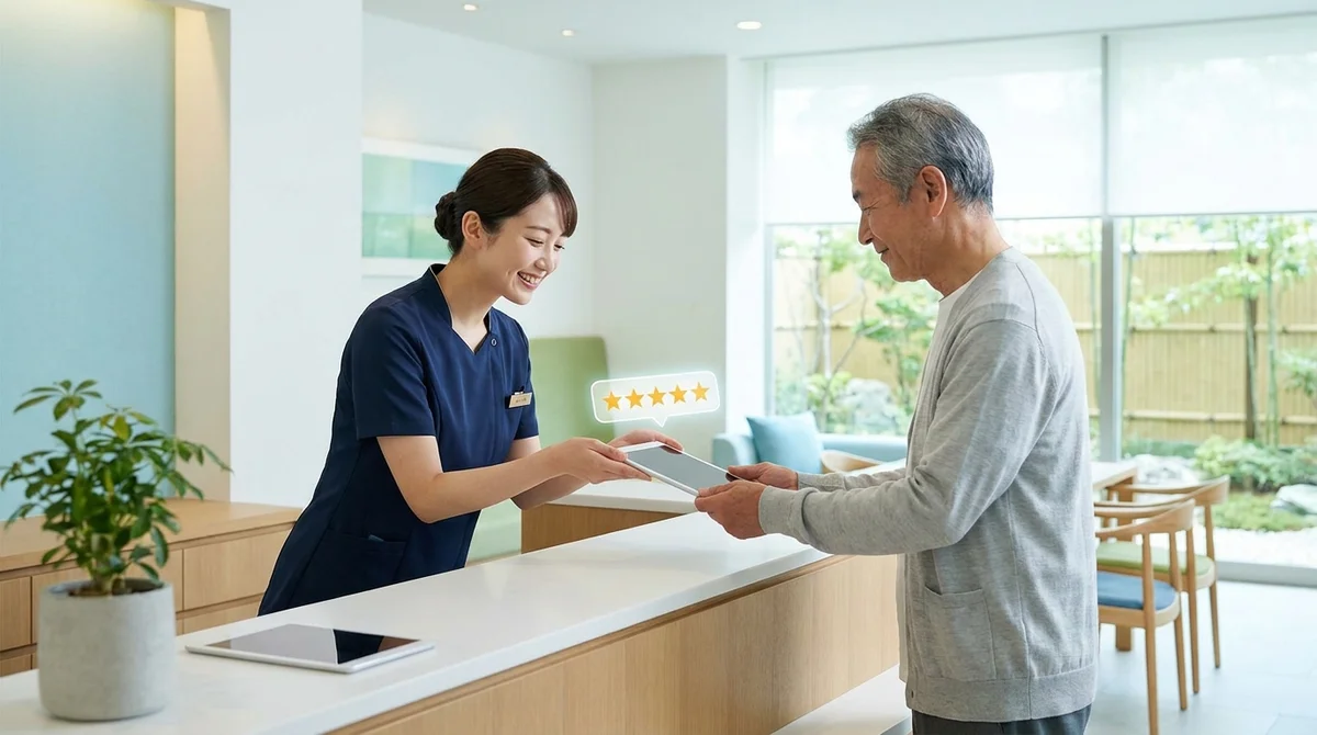 患者の本音が変わる！治療院の接遇改善で口コミ★4.8を達成する方法